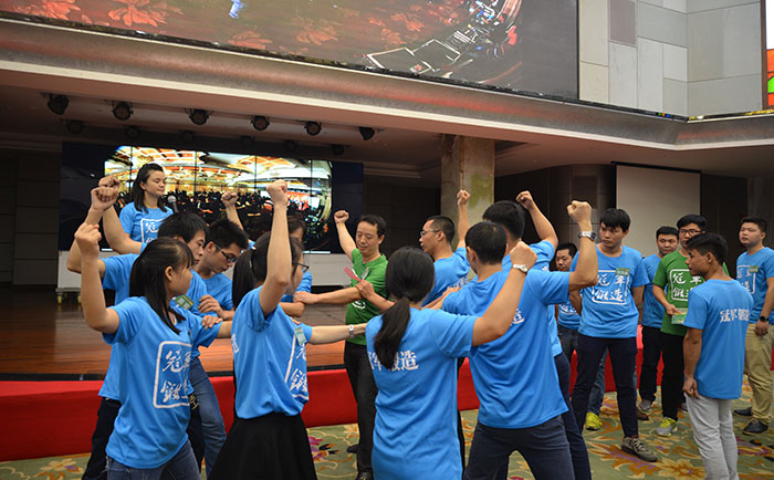 冠軍鍛造，百煉成鋼-團隊力量